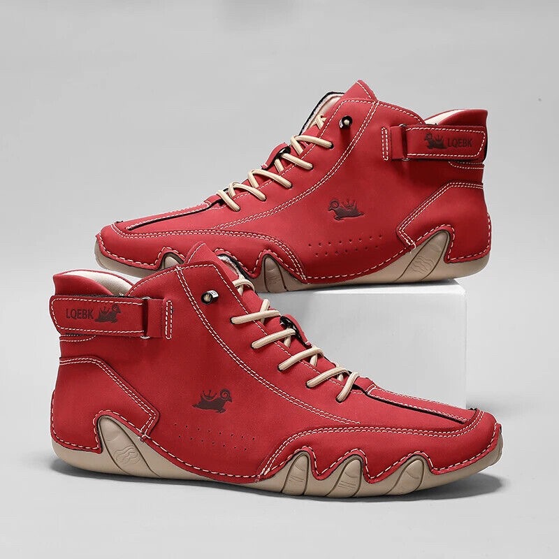 Men Shoes Trends - Leather Casual Shoes Sneakers for Men