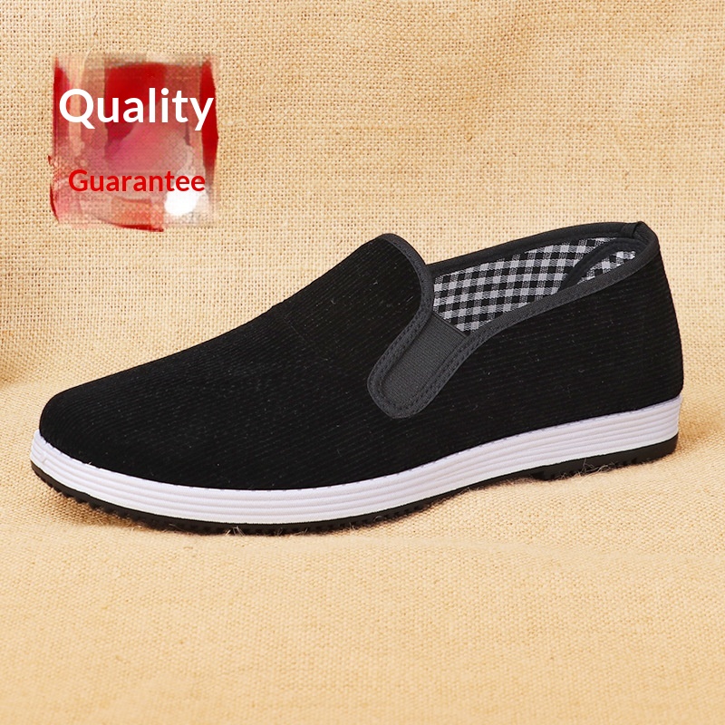 Men Shoes Black - Old Beijing men women are breathable,
