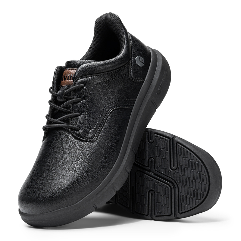 Men'S Shoes For Wide Feet - itVille Men's Wide Width Leather Slip-On