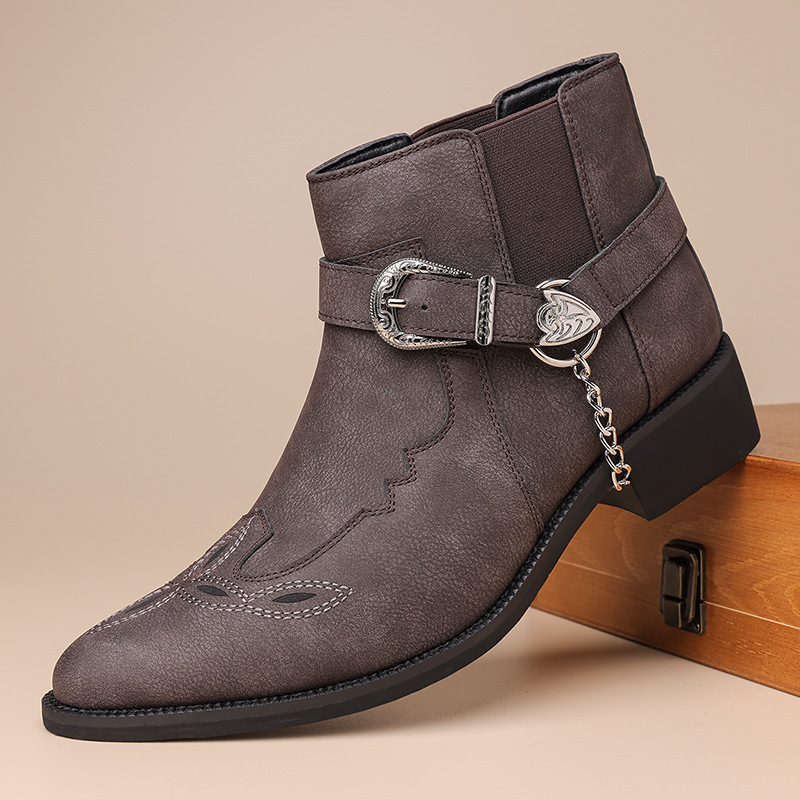 Men'S Shoes Top Brands - Fashion New Brand Retro Men's Vintage