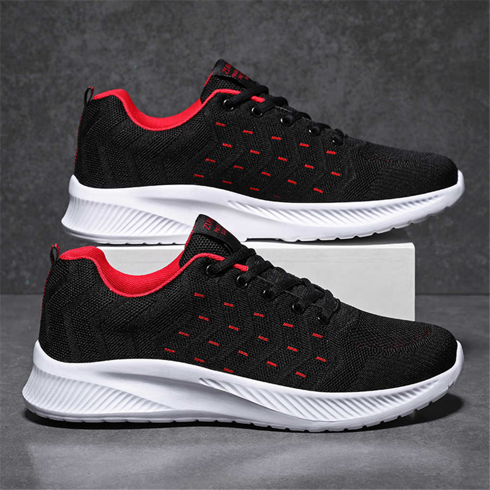 Men Shoes Black - Black Mash Casual Sneakers Men's Woven