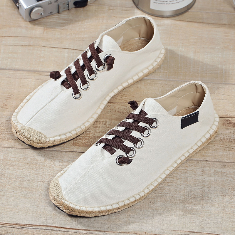 Men Shoes Black - Spring Summer Cloth Shoes Cool Street