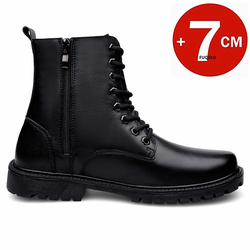 Men's Genuine Leather Elevator - Men'S Shoes With Height Increase 评论和价格