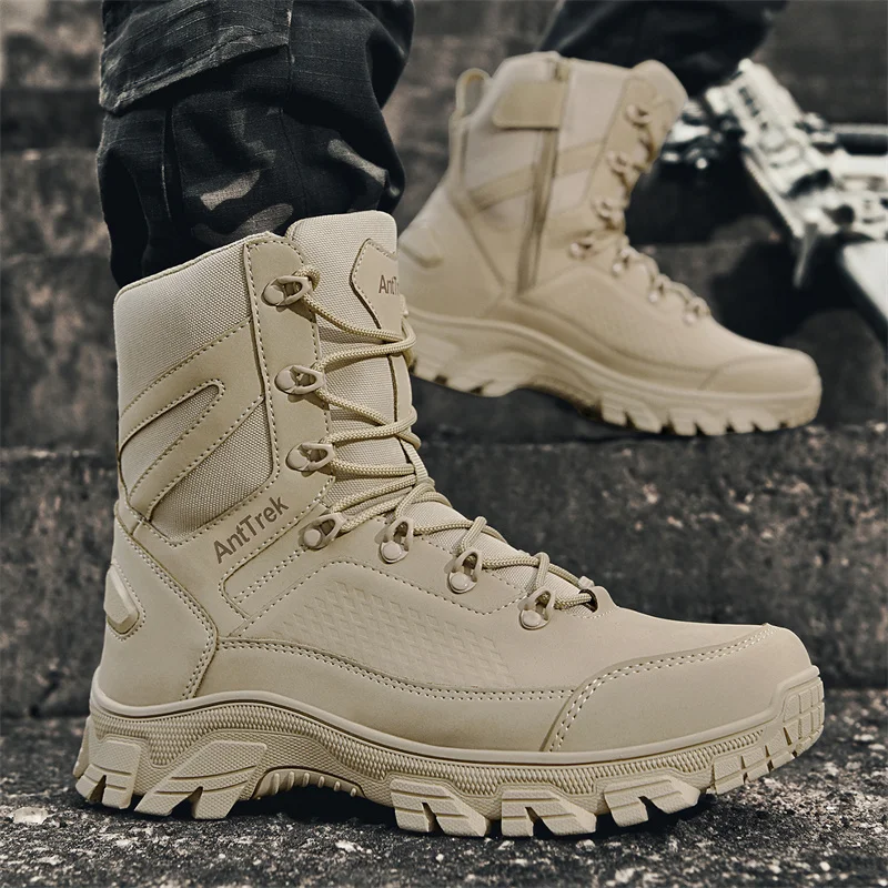 2025 New Tactical Boots Men Bo - Men'S Shoes Hiking 评论和价格