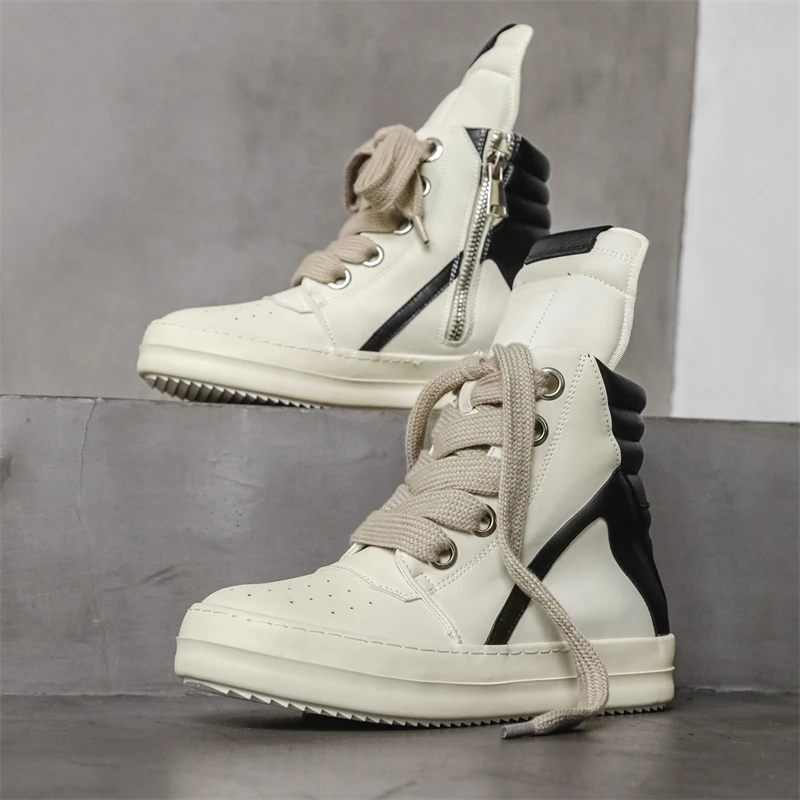 Men Casual Luxury Sneakers Str - Men'S Shoes With Height Increase 评论和价格