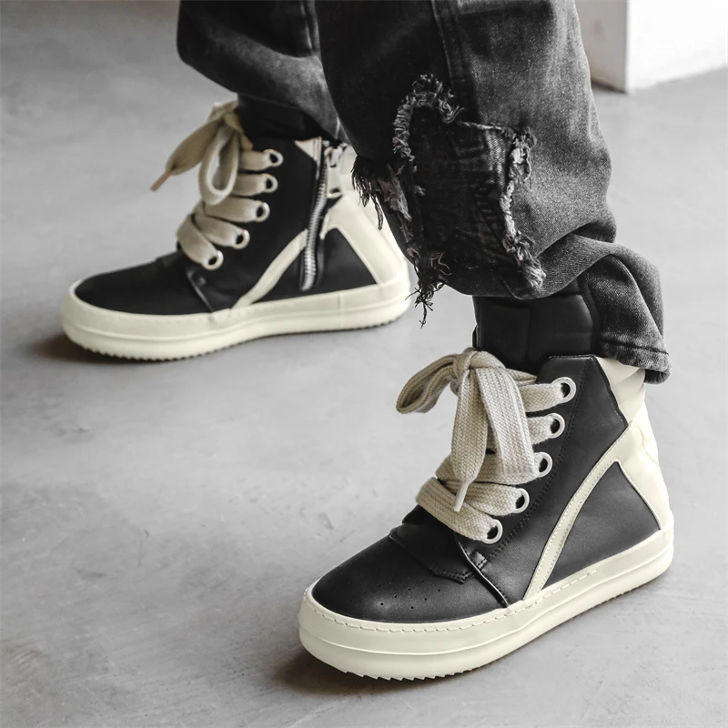 Men Casual Luxury Sneakers Str - Men'S Shoes With Height Increase 评论和价格
