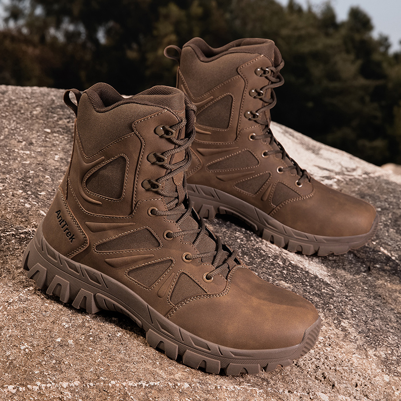 Men Army Boots Waterproof Safe - Men'S Shoes Hiking 评论和价格