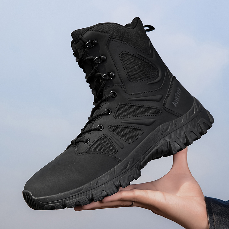 Men Army Boots Waterproof Safe - Men'S Shoes Hiking 评论和价格