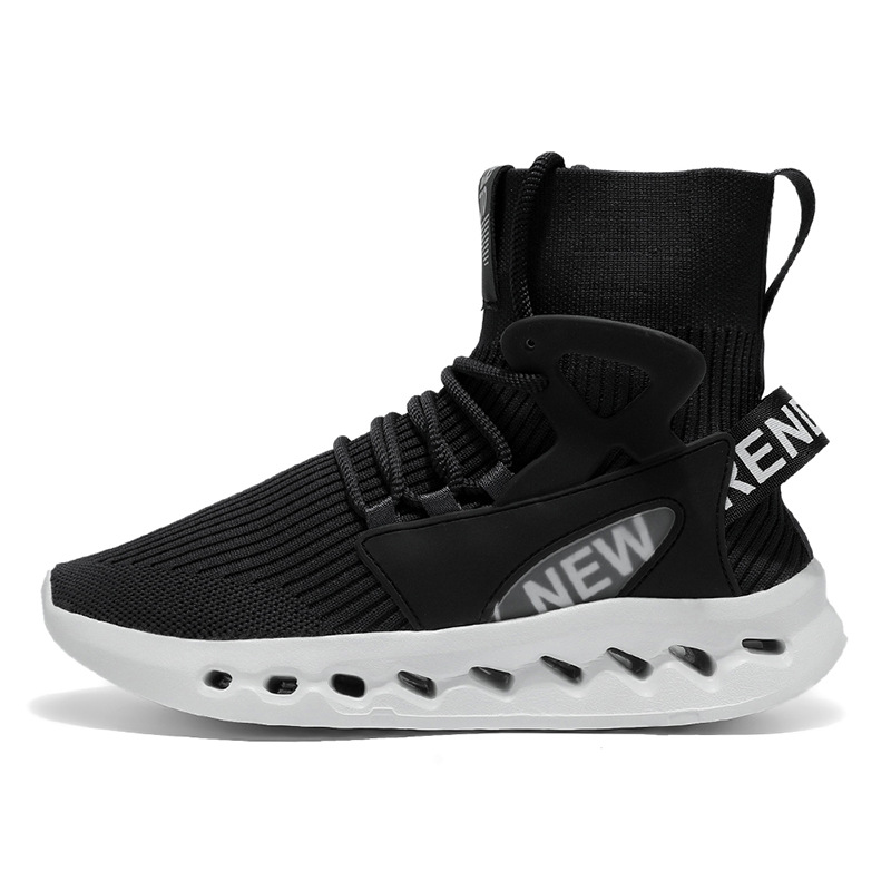 Trendy Men High Top Sock Shoes - Men Shoes Trends 评论和价格