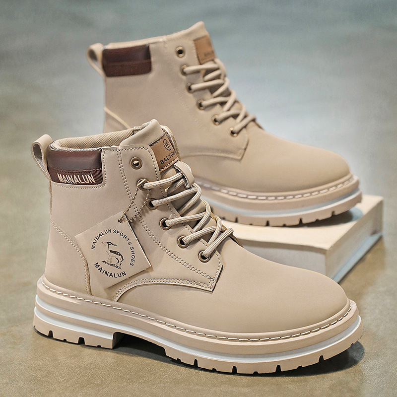 Classic Men High Top Boots Hig - Men Shoes Trends 评论和价格