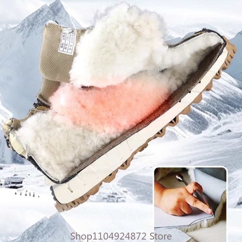 Winter Warm Wool Cotton Shoes  - Men'S Shoes Top Brands 评论和价格
