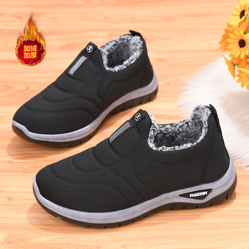 Thickened Fleece Winter Cotton - Men Shoes Boots 评论和价格