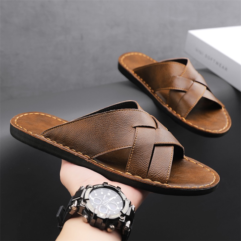 Genuine Leather Men Casual San - Men'S Shoes Top Brands 评论和价格