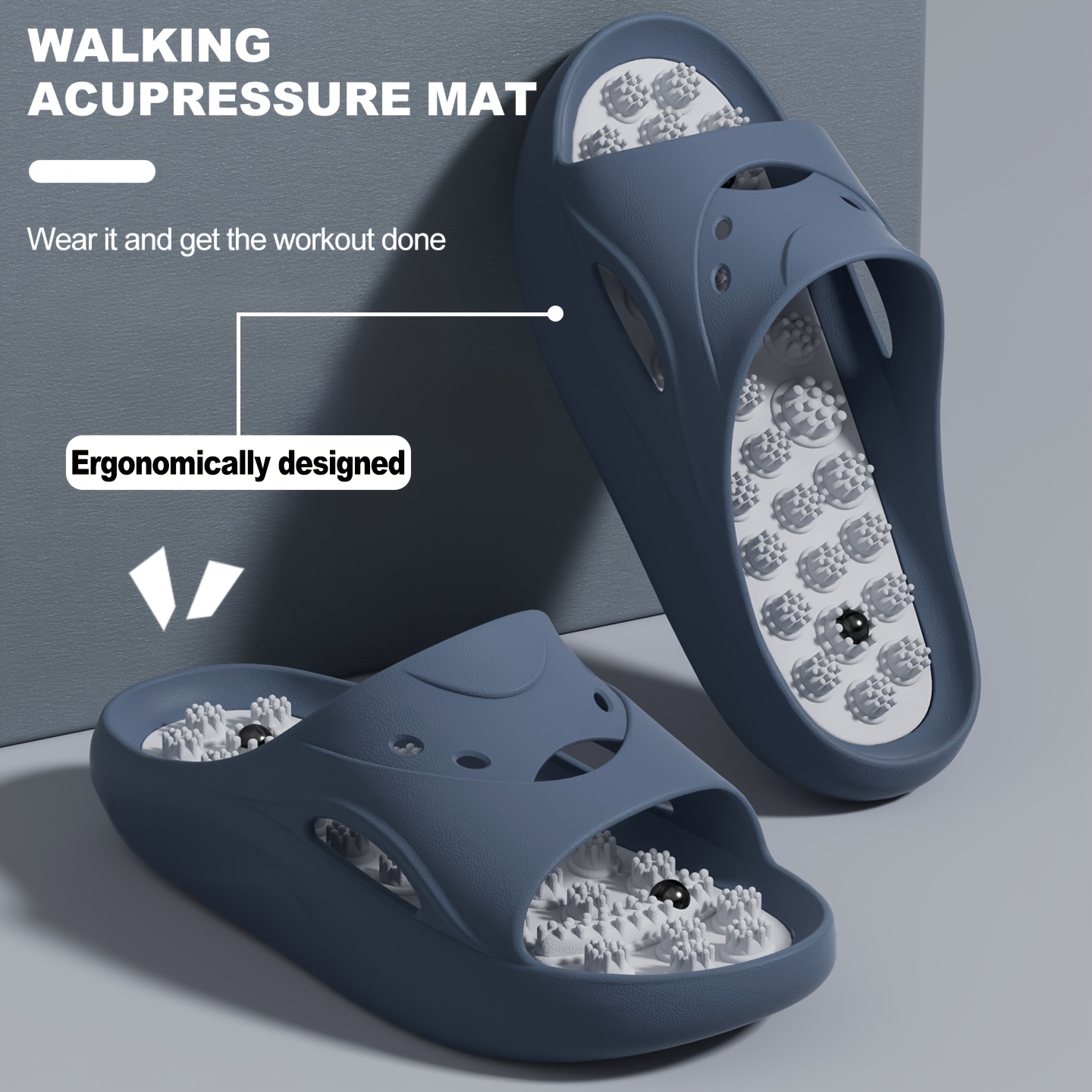 Women Men EVA Massage Slippers - Men Shoes Men 评论和价格