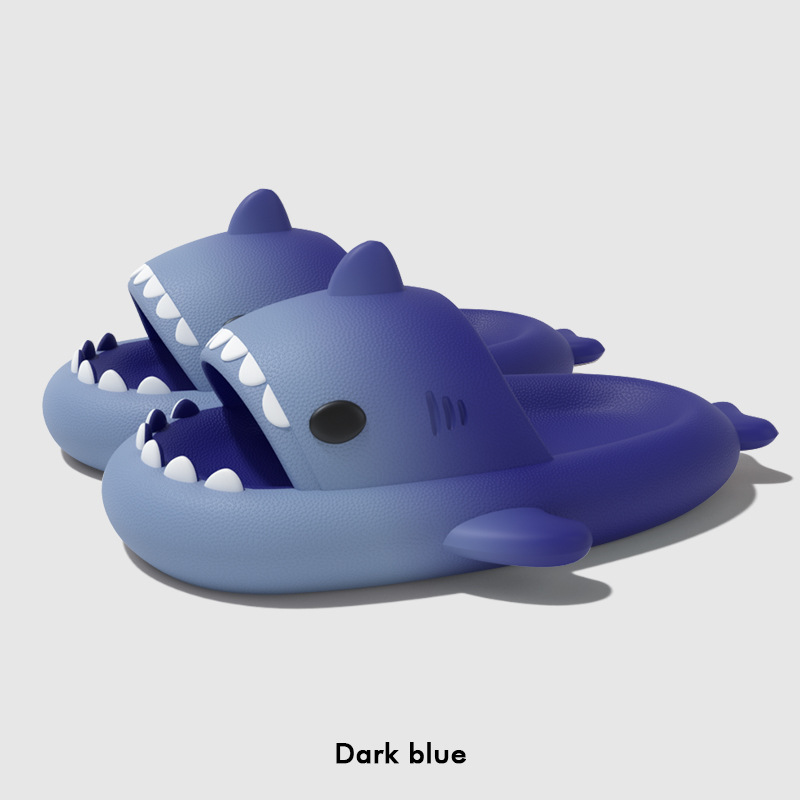 Cute Cartoon Shark Slippers Fo - Men Shoes Men 评论和价格