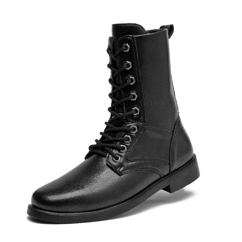 High-top Leather Boots Outdoor - Men'S Shoes Hiking 评论和价格