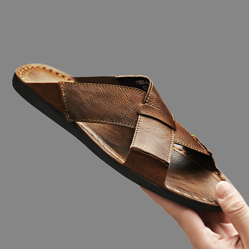 Fashion Genuine Leather Men Sl - Men'S Shoes Top Brands 评论和价格