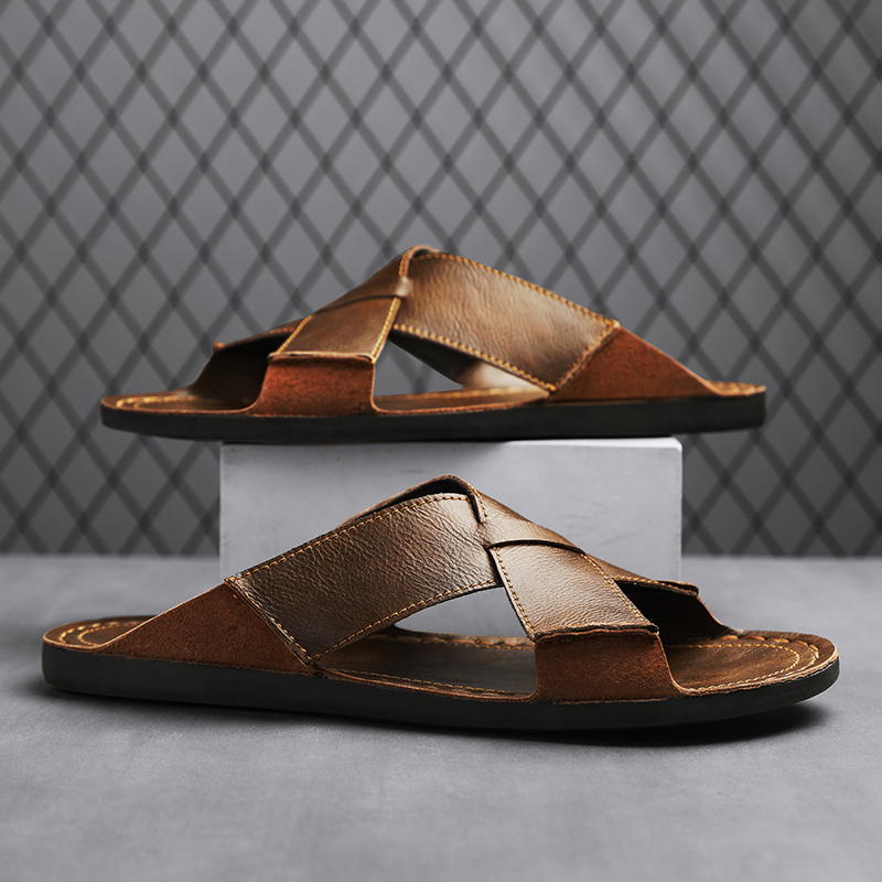 Fashion Genuine Leather Men Sl - Men'S Shoes Top Brands 评论和价格