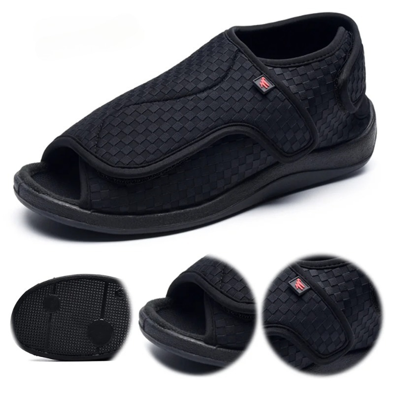 Women Men Diabetic Slippers Ex - Men'S Shoes For Wide Feet 评论和价格