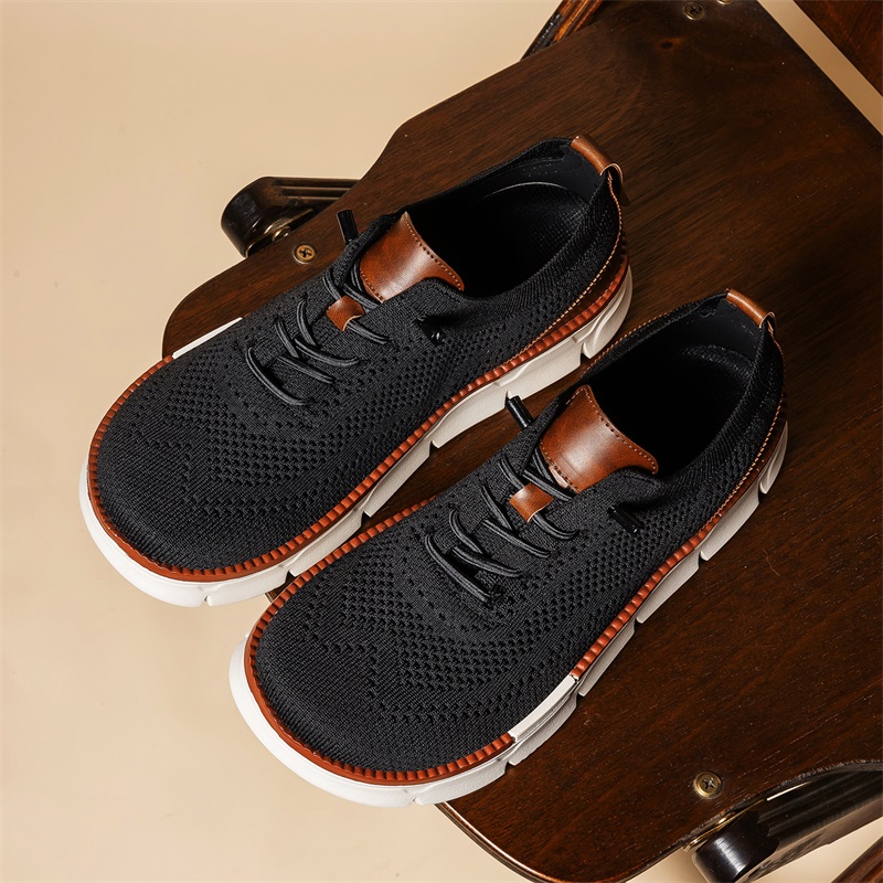 Men Wide Toe Knit Dress Shoes  - Men'S Shoes For Wide Feet 评论和价格