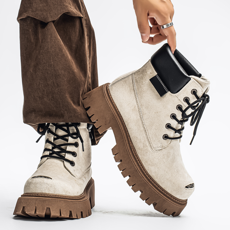 Classic High Top Boots Outdoor - Men Shoes Boots 评论和价格