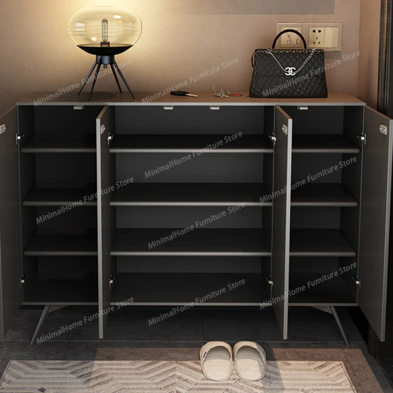Aesthetic Storage Shoe Cabinet - Men Shoes Rack 评论和价格