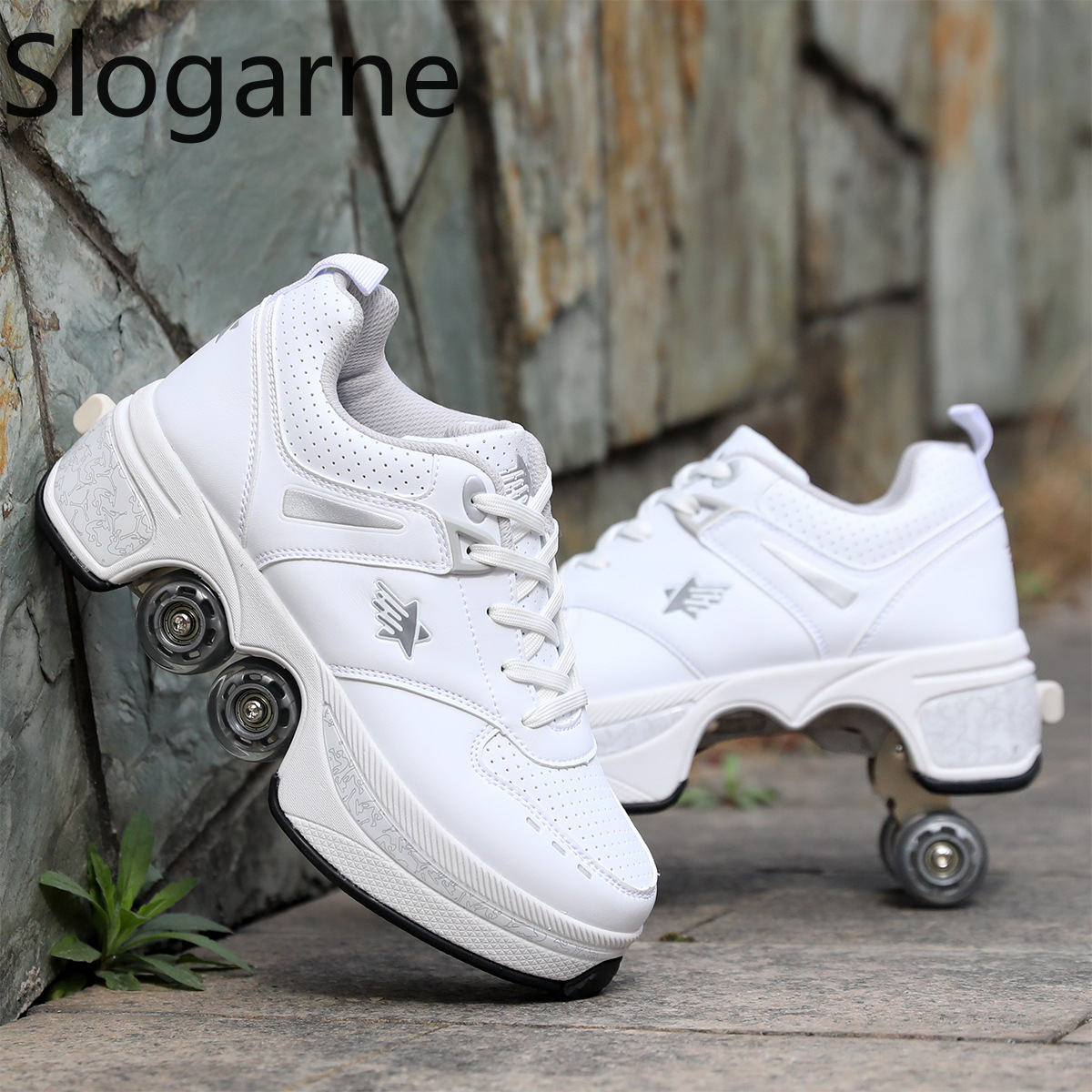 Women 4 Wheels Deformation Rol - Men Shoes Men 评论和价格