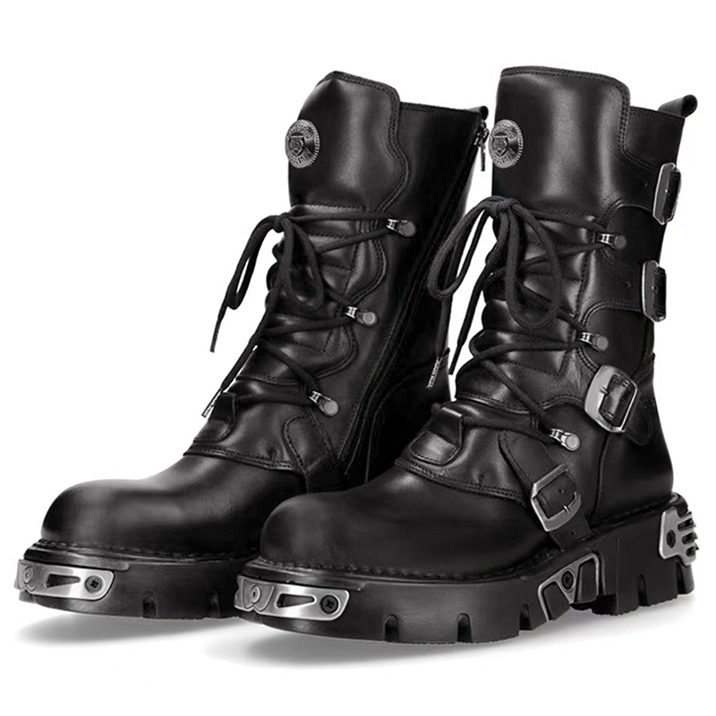 men luxury fashion punk gothic - Men Shoes Trends 评论和价格