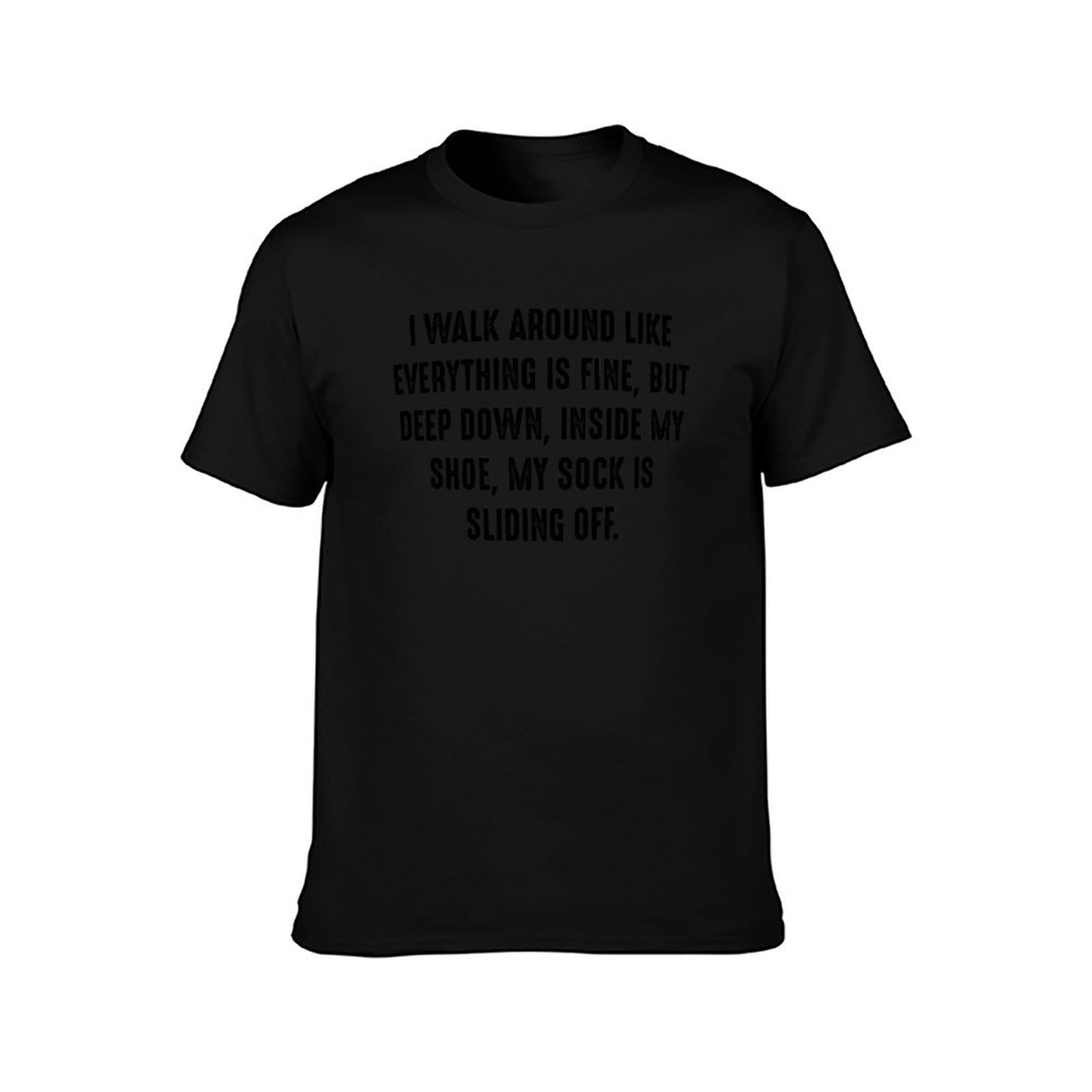 Funny Quote 6 - I walk around  - Men Shoes Quotes 评论和价格