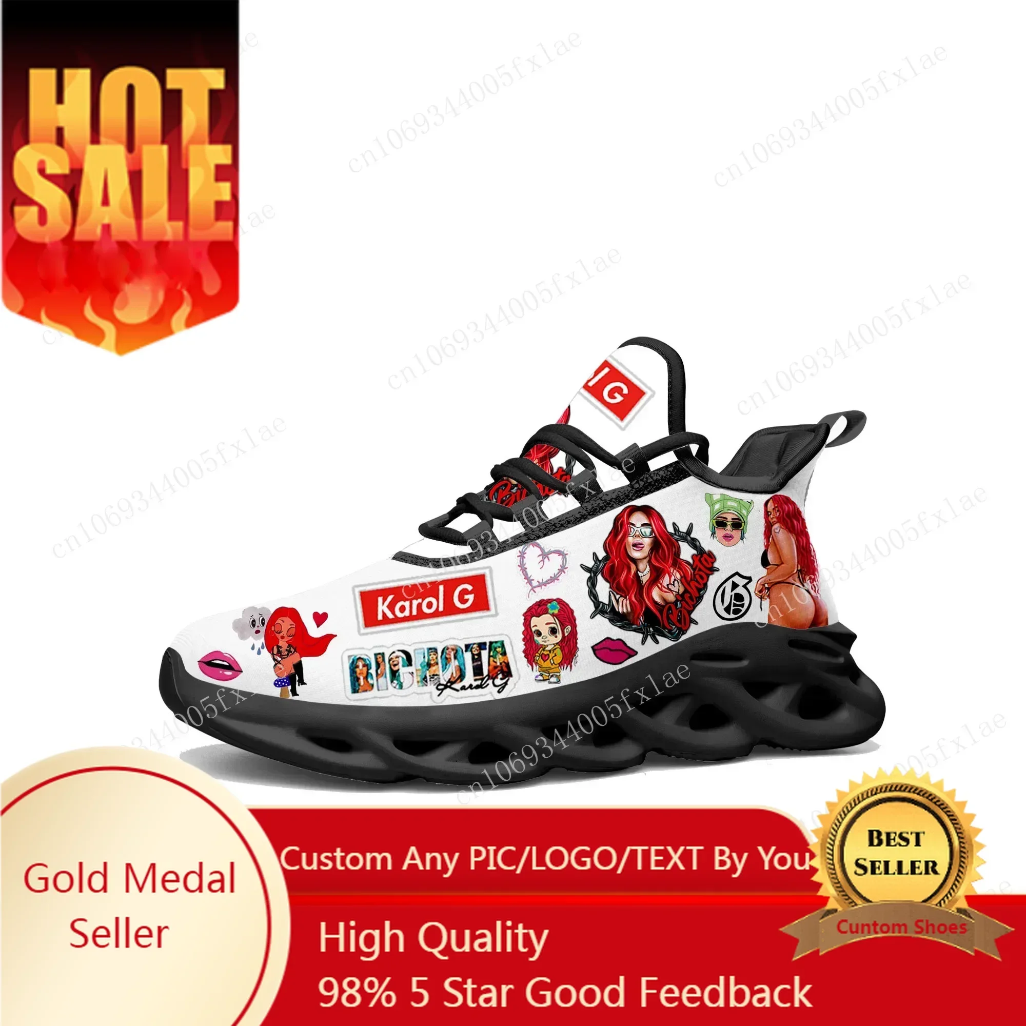 Karol G Bichota Flats Sneakers - Men Shoes Black 评论和价格