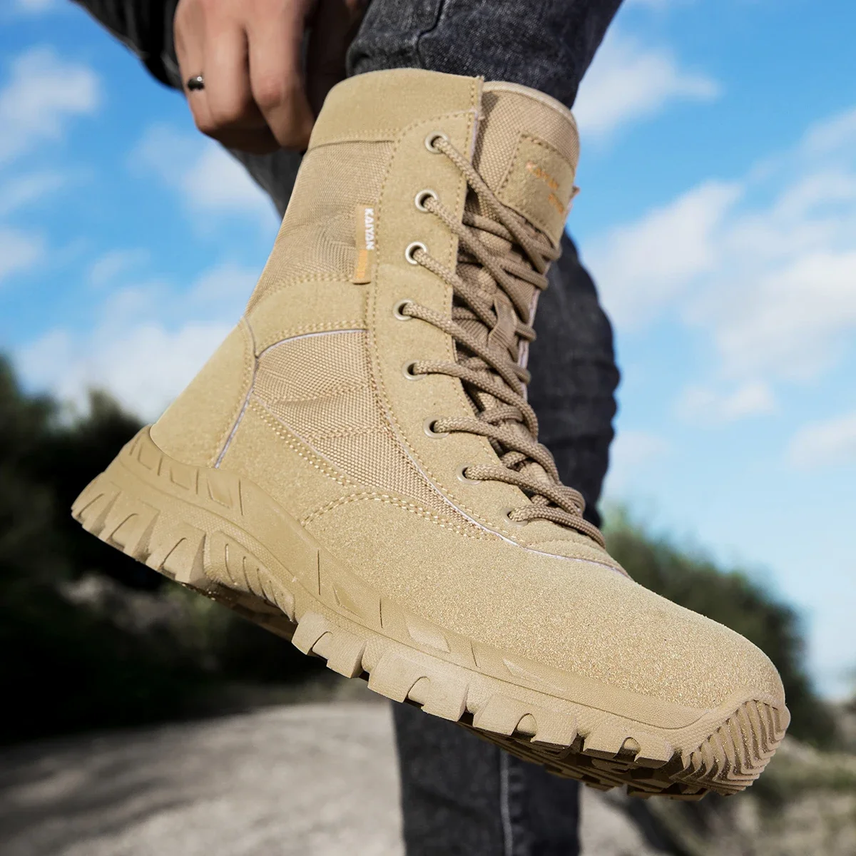 Men's Outdoor Hiking Shoes Hig - Men'S Shoes Hiking 评论和价格