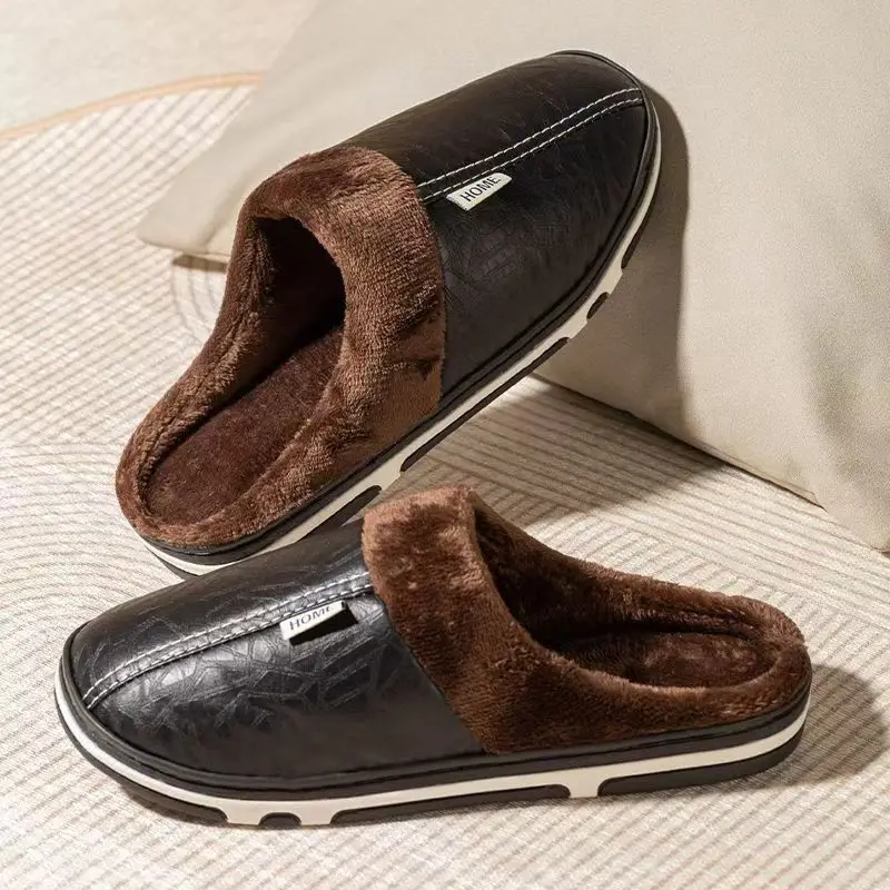 Men's Big Size Winter Slippers - Men'S Shoes Top Brands 评论和价格