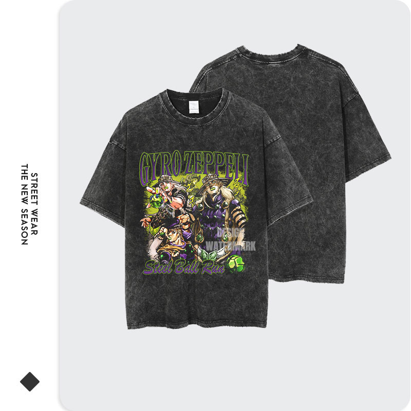 Bandai Anime JoJos T Shirt Vin - Men Shoes Xxl 评论和价格