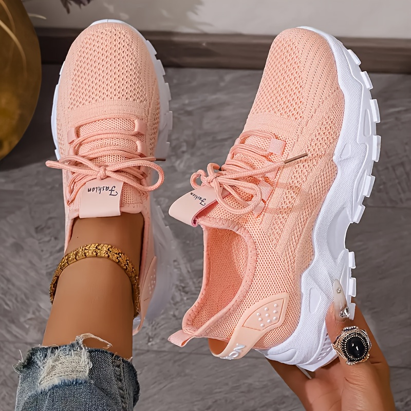 Breathable Knit Sneakers Fashi - Men Shoes Trends 评论和价格