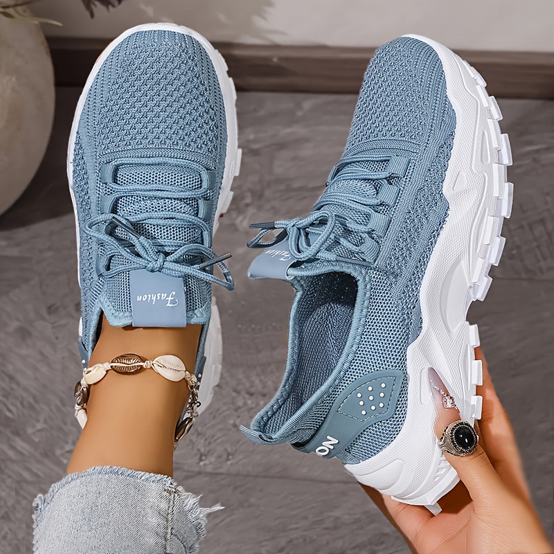 Breathable Knit Sneakers Fashi - Men Shoes Trends 评论和价格