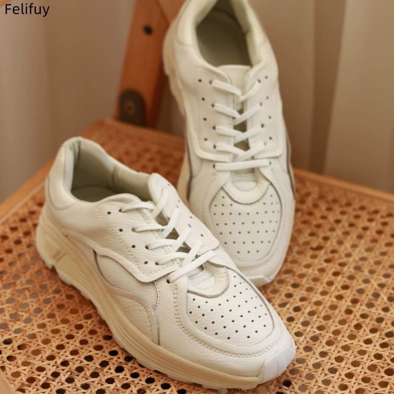 Round-toe Lace-up Casual White - Men'S Shoes Top Brands 评论和价格
