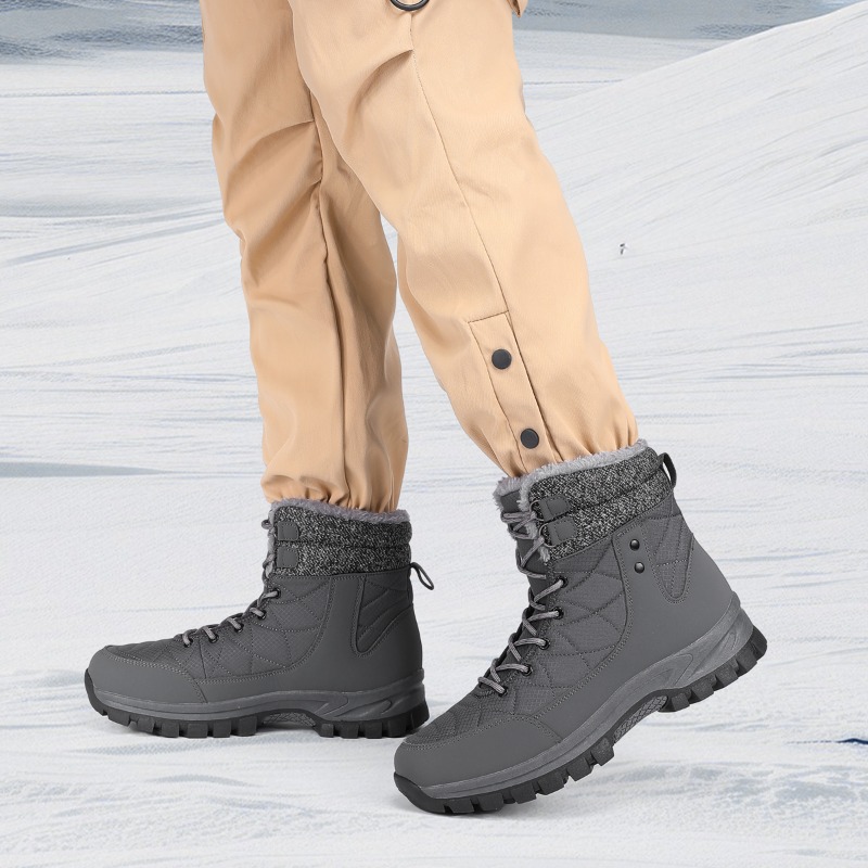 Warm Plush Anti Slip Outdoor H - Men'S Shoes Hiking 评论和价格