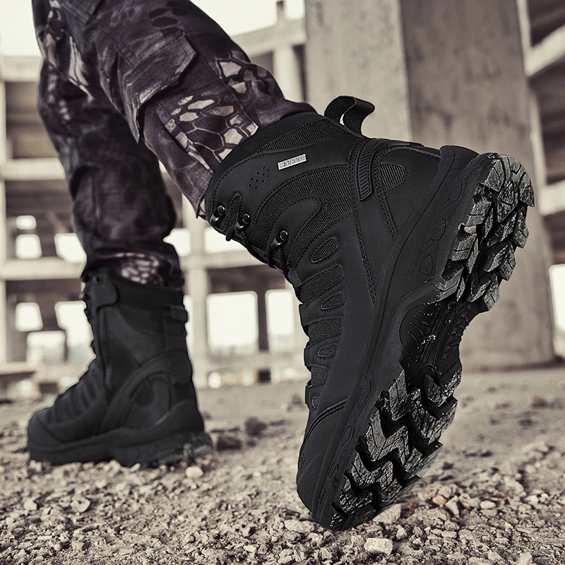 New Men Tactical Boots Militar - Men'S Shoes Hiking 评论和价格