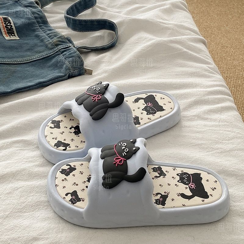 Printting Cute Bear Women Slip - Men'S Shoes Non Slip 评论和价格