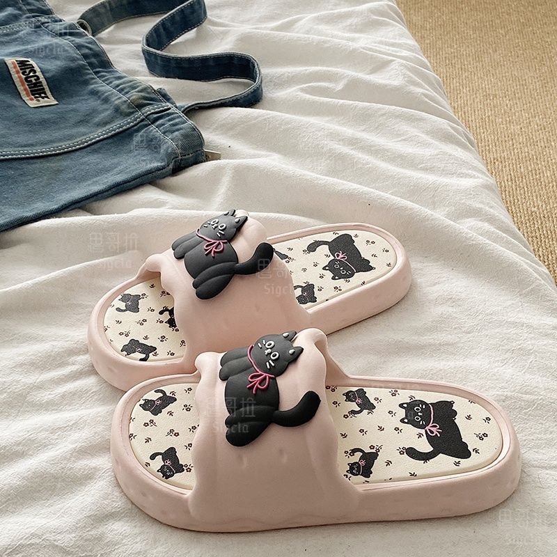 Printting Cute Bear Women Slip - Men'S Shoes Non Slip 评论和价格