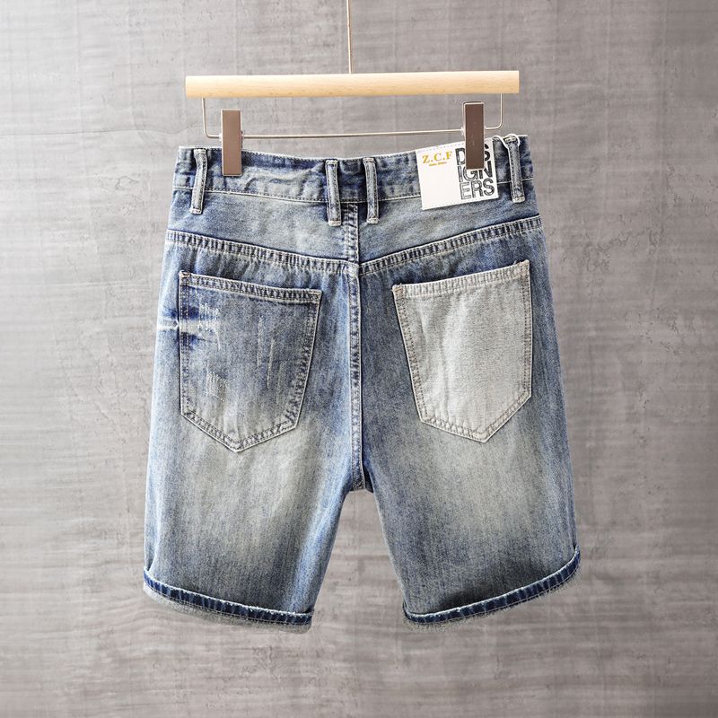Men's Short Jeans Pants with P - Men Shoes Xxl 评论和价格