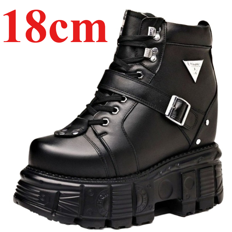 Genuine Leather Motorcycle Boo - Men Shoes Boots 评论和价格