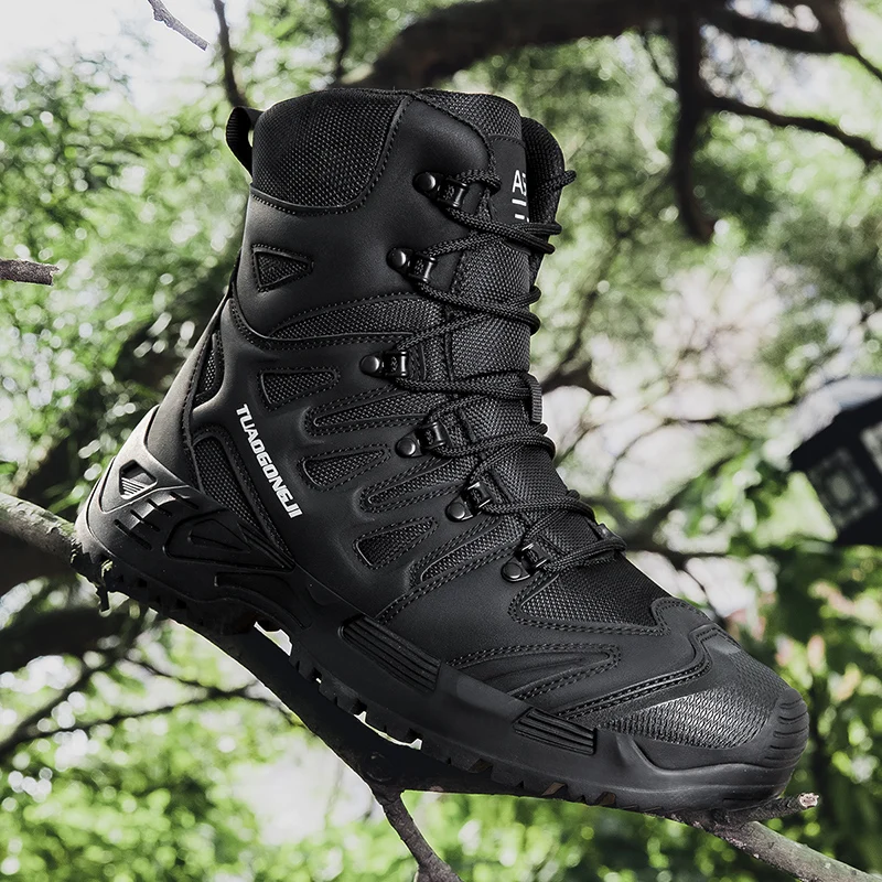 Men's Outdoor Hiking Tactical  - Men'S Shoes Hiking 评论和价格