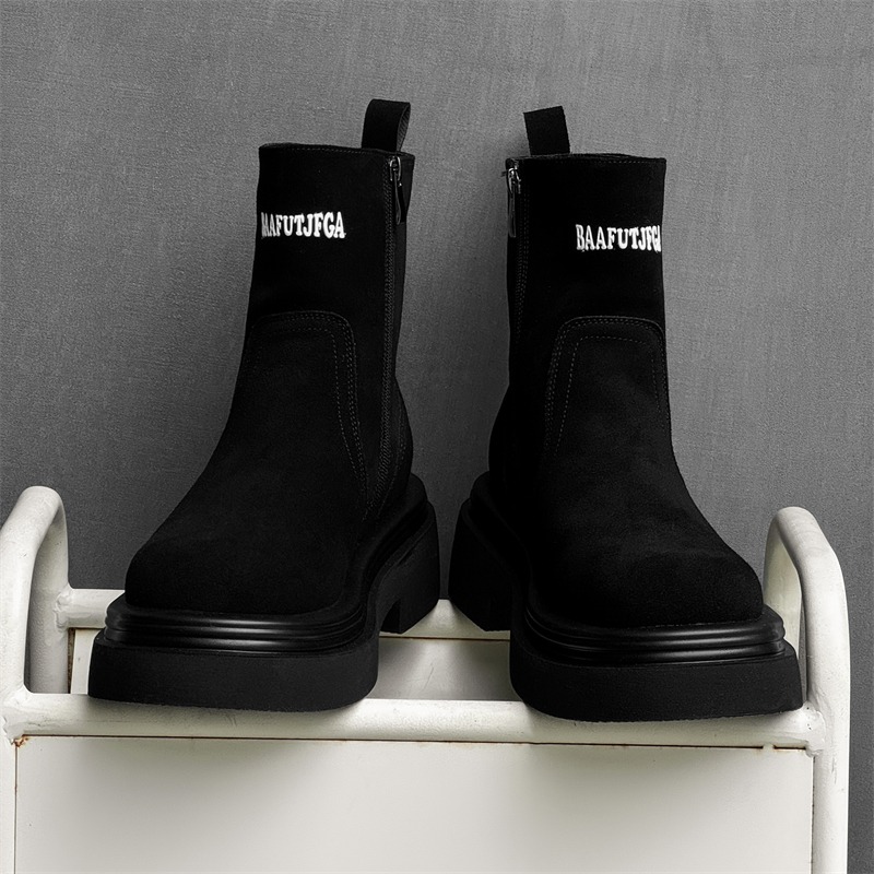 Winter Europe America Retro Th - Men'S Shoes With Height Increase 评论和价格
