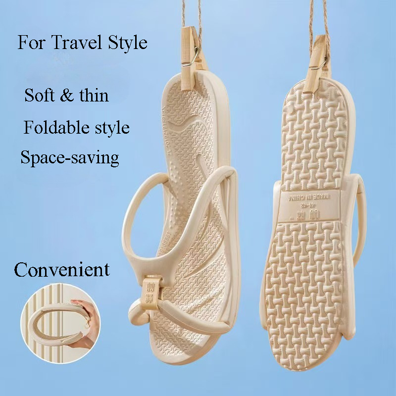 Foldable Travel Slippers Unise - Men Shoes Men 评论和价格