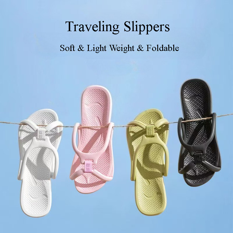 Foldable Travel Slippers Unise - Men Shoes Men 评论和价格