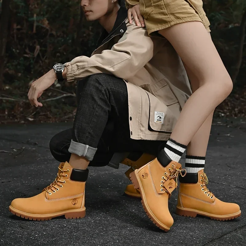 Boots Men High Top Boots High  - Men Shoes Trends 评论和价格
