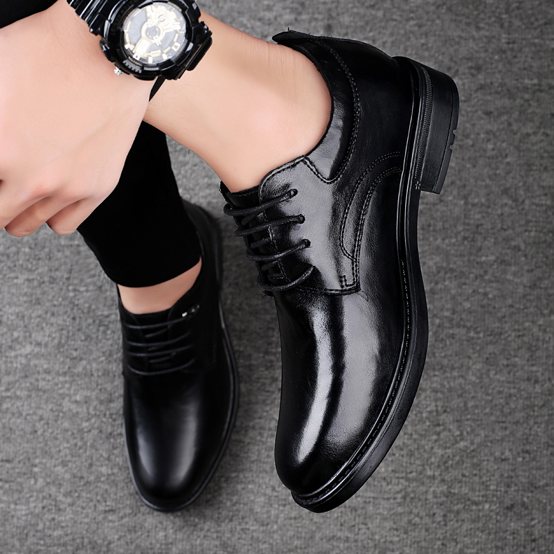 Leather Casual Elevator Shoes  - Men'S Shoes With Height Increase 评论和价格