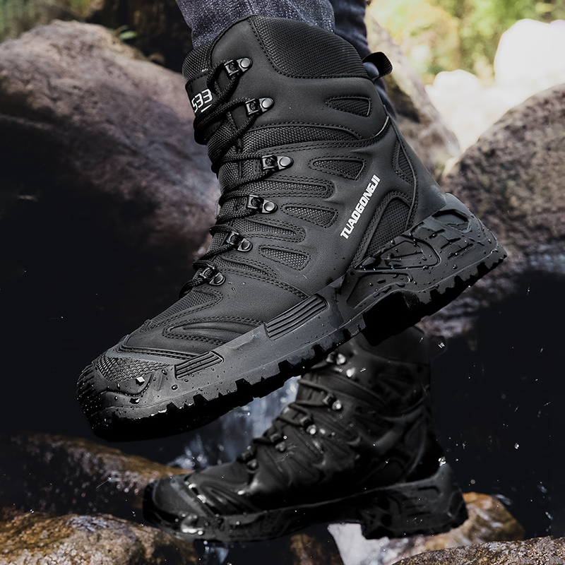 Men's Large Size Outdoor Tacti - Men'S Shoes Hiking 评论和价格