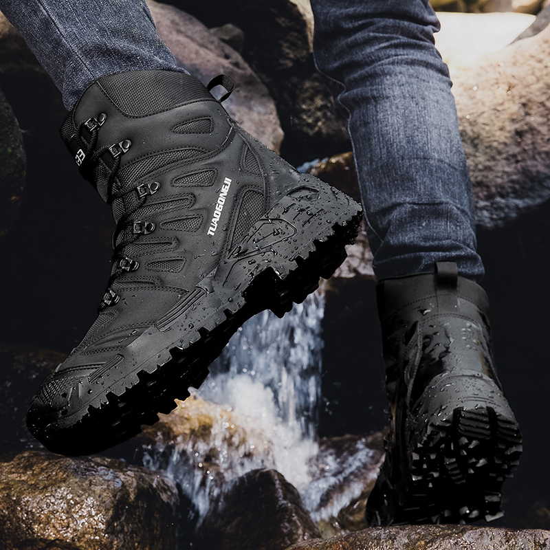 Men's Large Size Outdoor Tacti - Men'S Shoes Hiking 评论和价格
